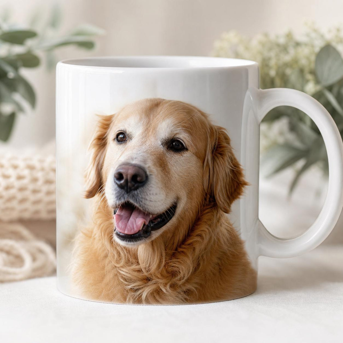 Personalised Pet Memorial Mug – Custom Dog or Cat Photo Gift