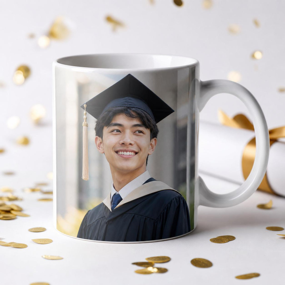 Personalised Graduation Photo Mug – Custom Graduate Gift