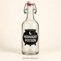 Halloween Potion Bottle - Decorative Glass Prop 0.5L